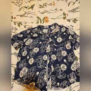 Blue Button up shirt